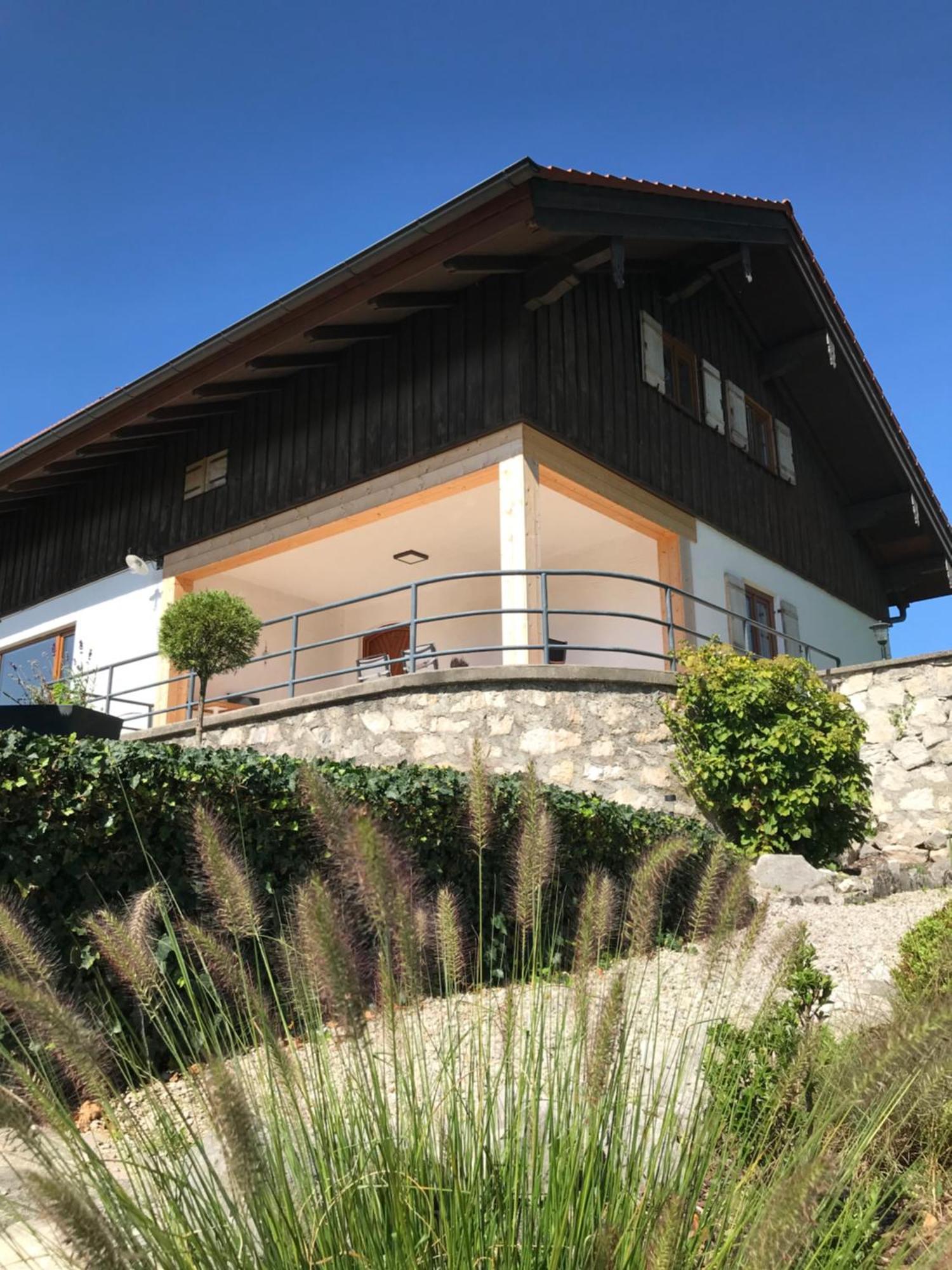 Ferienhaus Westerbuchberg Übersee Exteriér fotografie
