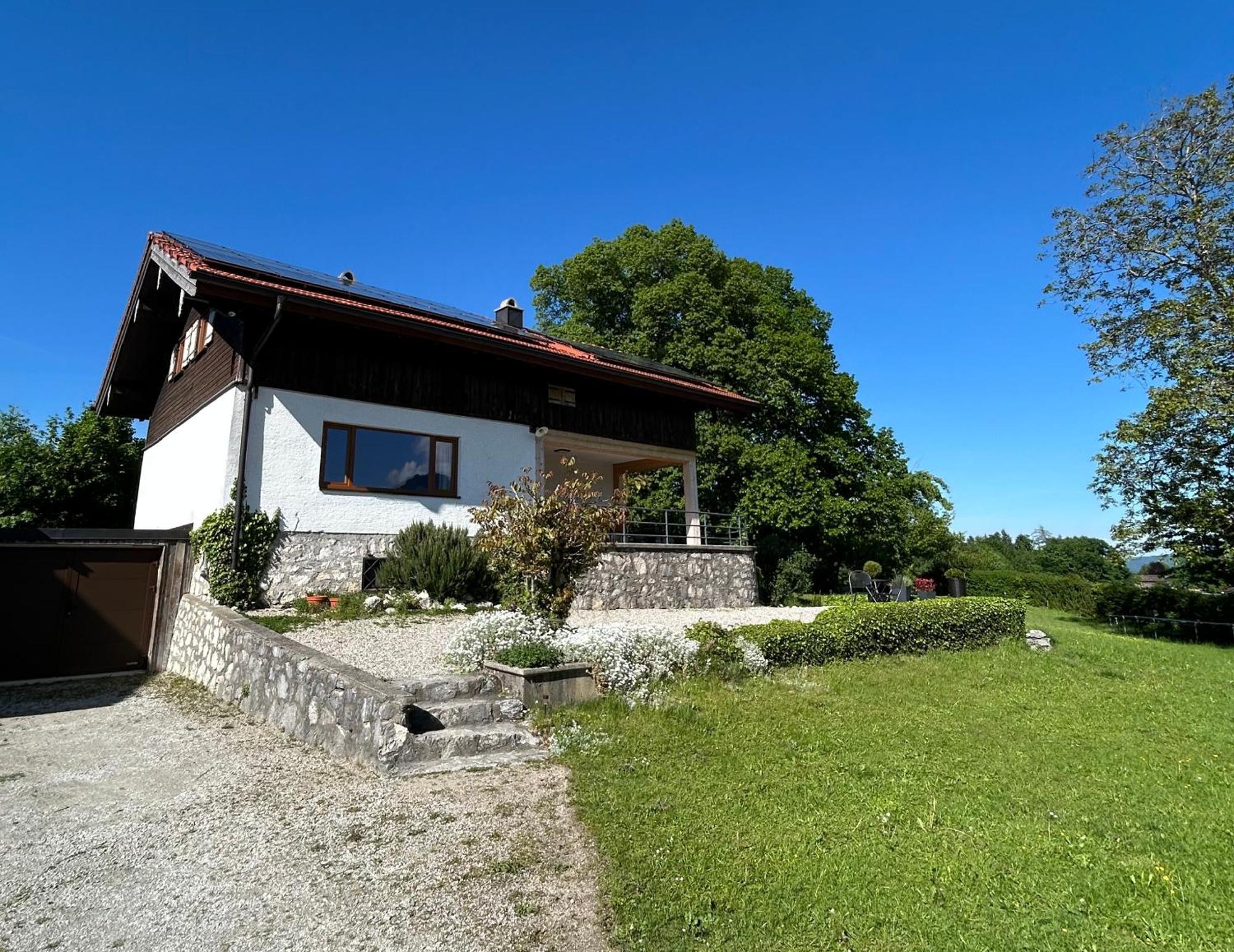 Ferienhaus Westerbuchberg Übersee Exteriér fotografie